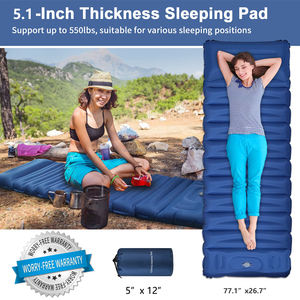 סופר עבה 13cm קמפינג אוויר מזרן עמיד למים שינה כרית מתנפחת שינה אוויר Mat חיצוני נסיעות - Product Image 5