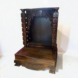 Autels de haute qualité en bois de Muong pour le Dieu de la Richesse et le Dieu de la Terre, modèle Chu Loc, pour la décoration de la maison et du bureau, disponibles - Product Image 2