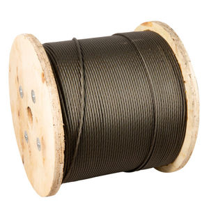 Resistente a la rotación Flexible 6x7 <span class=keywords><strong>6x19</strong></span> 6x36 FC/<span class=keywords><strong>IWRC</strong></span> 3/8 "5/16" Fabricante de cables de acero compactado galvanizado - Product Image 2