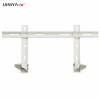 Support mural pliable en acier robuste pour condenseur de climatiseur extérieur série GM
