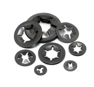 Vente en gros d'acier au carbone noir <span class=keywords><strong>rondelle</strong></span> élastique à pousser rondelles <span class=keywords><strong>de</strong></span> <span class=keywords><strong>blocage</strong></span> à dents internes M3 M5 M8 <span class=keywords><strong>Starlock</strong></span> roulement pince <span class=keywords><strong>rondelle</strong></span> arbre - Product Image 2