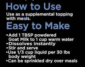 OEM/ODM порошок из козьего молока-добавка для собак и витамин-заменитель молока для щенков-козье молоко с пробиотиками - Product Image 3