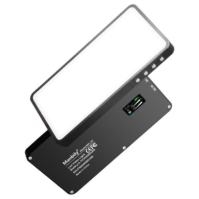 MFL-07 Photographic Live Stream Lighting Selfie Portable Mobile Phone Power Bank Camera Lamp Video RGB Fill Light