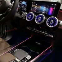 Luz Ambiental para Mercedes Benz GLB X247 GLA Clase B W247, Tira Guía de Luz para Puerta, 64 Colores, Accesorios para Auto