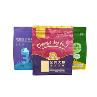 Sac d'alimentation en polypropylène tissé blanc, sacs pp 25kg 50kg 50lb, sac d'emballage pour aliments pour chiens/aliments pour animaux de compagnie/aliments pour animaux