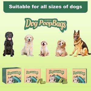 Bolsas Biodegradables para Excremento de Perros, Hechas de Almidón de Maíz, 100% a Prueba de Fugas, Ecológicas, con Logotipo Personalizado - Product Image 6