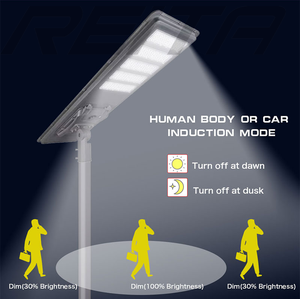 Lampadaire solaire DC AC 600W pour autoroute et route, indice de protection IP67, angle de faisceau réglable 120°, batterie au lithium 12V/36AH, garantie <span class=keywords><strong>REITA</strong></span> 3 ans - Product Image 4