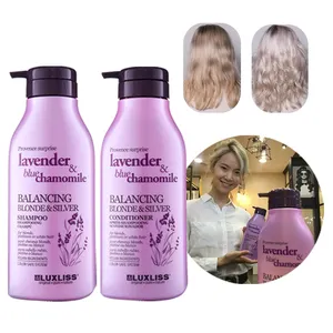 LUXLISS provence surprise lavender & blue chamomile BALANCING Blonde & Silver Shampoo