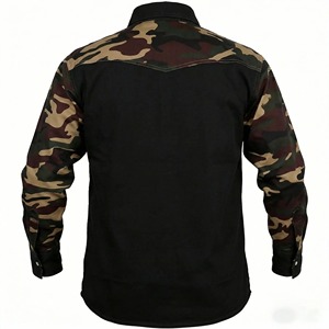 Camicia <span class=keywords><strong>da</strong></span> <span class=keywords><strong>Lavoro</strong></span> Ignifuga Resistente agli Strappi per Uomo, Manica Lunga, Personalizzabile, per Costruzioni e Lavori all'Aperto, Mimetica - Product Image 2