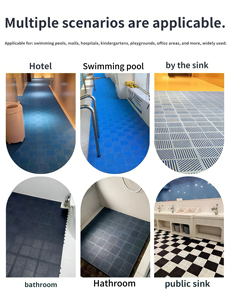 Antidérapant étanche <span class=keywords><strong>piscine</strong></span> épissage tapis de sol creux <span class=keywords><strong>pied</strong></span> douche toilette accessoire - Product Image 5
