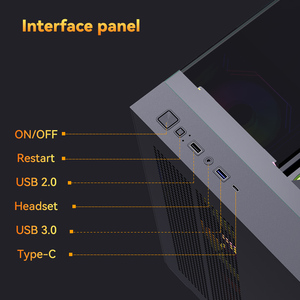Computador Desktop <span class=keywords><strong>Gamer</strong></span> SNOWMAN de Alta Qualidade, Gabinete ATX para Jogos e Estrutura de Chassi & Gabinete Full Tower - Product Image 6