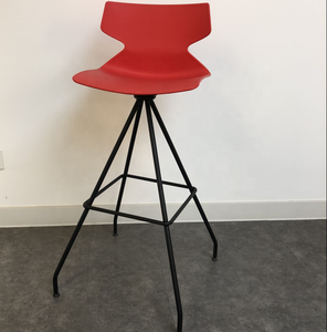 <span class=keywords><strong>Tabouret</strong></span> <span class=keywords><strong>de</strong></span> <span class=keywords><strong>bar</strong></span> standard coloré à pivot haut ANSI/BIFMA - Product Image 3