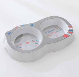 Bol carré épais pour animaux de compagnie en mélamine pour animaux de compagnie bol de nourriture pour chien personnalisé - Product Image 3