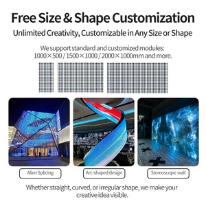 Layar LED P2.97 Kecerahan Tinggi dengan Film Perekat Transparan untuk Iklan Visual di Jendela Kaca dan Tampilan Merek - Product Image 4