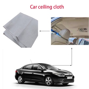 Tela <span class=keywords><strong>de</strong></span> <span class=keywords><strong>techo</strong></span> <span class=keywords><strong>de</strong></span> coche 100% poliéster transpirable estilo liso Original modificación Interior restauración <span class=keywords><strong>techo</strong></span> reemplazo cobertizo reparación - Product Image 6