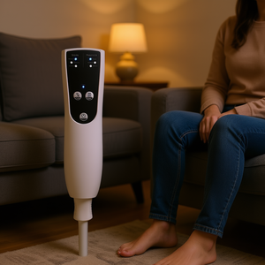 Masseur à compression d'air pour les jambes, les pieds, les mollets, les cuisses et les genoux, appareil de massage thérapeutique à brancher pour soulager la douleur et favoriser la relaxation - Product Image 2