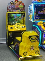Machine de jeu d'arcade à jetons Jeu vidéo Simulateur de course de voiture Machine d'amusement de divertissement intérieur pour FEC