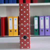 Carpeta de archivo de arco de palanca A4 con diseño de doble orificio de clip rápido para encuadernación rápida y organización de libros/datos