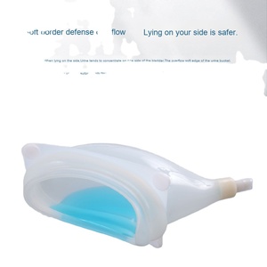 Dispositivo a prova di perdite del <span class=keywords><strong>letto</strong></span> di orinatoio in Silicone traspirante <span class=keywords><strong>catetere</strong></span> urinario <span class=keywords><strong>per</strong></span> adulti <span class=keywords><strong>per</strong></span> incontinenza anziani forniture di terapia riabilitativa - Product Image 4