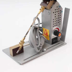 Temperature Adjustable <strong>Electric</strong> Heating fusion <strong>Cutting</strong> Hot <strong>Cutting</strong> Industry Label Garment Fabric Hot <strong>Cutting</strong> <strong>Machine</strong>