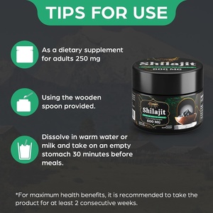 Precio al por Mayor, Extracto Puro de Shilajit, Resina de Shilajit Negra Orgánica, Suplementos Herbales con Ácido Fúlvico para la Energía, 50g - Product Image 6