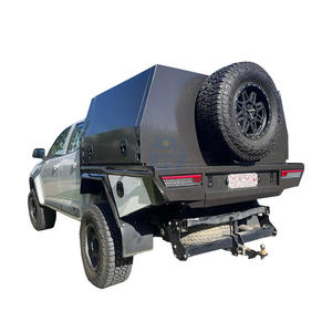 1800*1800mm À Usage Général en aluminium Revêtement En Poudre Double/Simple/Extra Cabine ute <span class=keywords><strong>plateau</strong></span>/auvent avec <span class=keywords><strong>gigogne</strong></span> tiroir & côtés rabattables - Product Image 3