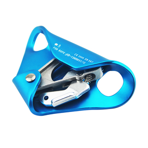 Outdoor Climbing Hand forged Chest ascender Rappelling Gear Left Handled ascender Climber Rigging