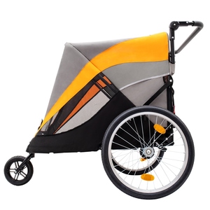 Thêm-Lớn nhu cầu đặc biệt xe đạp Trailer 20 ''bánh xe lớn đẩy giỏ hàng cho trẻ em và người lớn Bền kim loại & vật liệu nhựa - Product Image 2