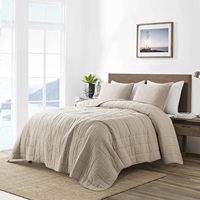 Ensemble de couvre-lit toutes saisons, couvre-lit matelassé en coton de luxe, ensemble de couvre-lit matelassé