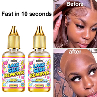 Durable et facile à nettoyer 30ML dentelle colle à cheveux en gros colle à perruque imperméable avec des ingrédients naturels outils d'extension de cheveux