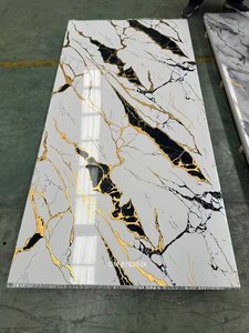 Nhựa PVC nhân tạo tấm đá cẩm thạch làm máy nhựa đá cẩm thạch Hội Đồng Quản trị dây chuyền sản xuất tấm PVC máy - Product Image 6