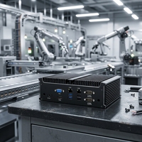 Mini PC Industrial Intel Core I3 4GB 128GB SSD Windows 10/11 Soporte para Logotipo OEM Venta Directa de Fábrica Enchufe US CN Escritorio