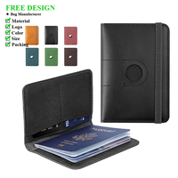 Nouvelle Pochette de Voyage en Cuir Véritable pour Passeport, Étui Multifonctionnel pour Billets et Cartes, Rangement de Documents