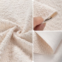 Tissu polaire 100% polyester épais, tendance, tricoté, teint en boucle, résistant à l'abrasion, pour housses de canapé, sacs et articles Teddy, vente en gros