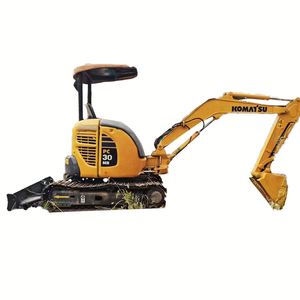 Mini Excavadora Usada de 3 Toneladas Komatsu PC30 PC30MR Origen Japón Motor Komatsu Excavadora Hidráulica de Orugas con Martillo Rompedor HAWE - Product Image 1