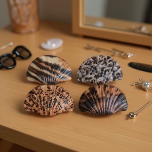 Fermacapelli a Forma di Artiglio con Stampa Leopardata, 600 Pezzi, 2 per Colore, Accessori per Capelli - Product Image 2