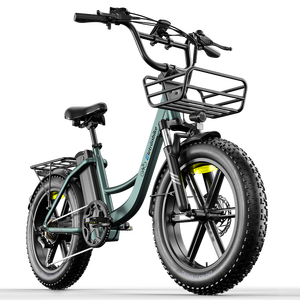 Vélo électrique urbain à pneus larges de 20 pouces, moteur à moyeu de 250 W, 55 Nm, batterie 48 V 13 Ah 624 Wh, frein hydraulique, déverrouillage NFC, écran LED, vélo urbain pour adultes - Product Image 1