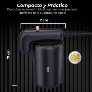Asciugacapelli da Viaggio Blackpearl 400W, Design Pieghevole, Compatto e Leggero per Uso in Viaggio - Product Image 2