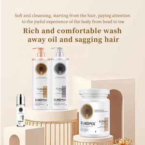 <span class=keywords><strong>Eunomia</strong></span> Organic Repairing Natural Hair Care Set Champú y acondicionador de colágeno hidratante nutritivo - Product Image 2