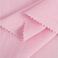 Tissu de tissage à passepoil mixte polyester-lin organique teint uni pour le textile à la maison et les vêtements de mode pour les robes