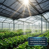Filet d'ombrage agricole noir résistant aux déchirures pour pépinière, jardin potager, couverture de culture, tunnel de rangs et champ