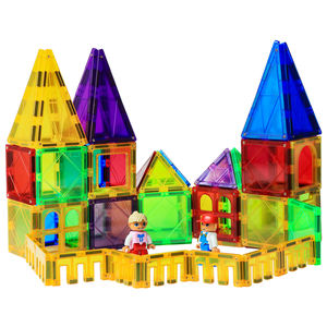 MAGPLAYER Lot de 100 blocs de construction magnétiques pour enfants - Product Image 5