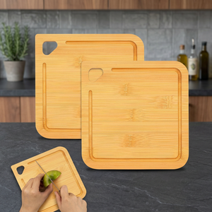 Planche à découper en bois pour la découpe quotidienne des légumes, résistante aux rayures, facile à nettoyer, planche à découper robuste, ustensiles de cuisine, tâches quotidiennes - Product Image 2