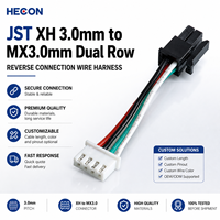 Câble de raccordement JST XH vers MX3.0, pas de 3,0 mm, 4 broches, connexion inversée, longueur personnalisée, OEM ODM