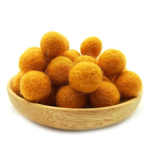 <span class=keywords><strong>Boule</strong></span> de Noël <span class=keywords><strong>Guirlande</strong></span> Nouvel An Décoration extra Large Boules de Feutre de Laine - Product Image 1