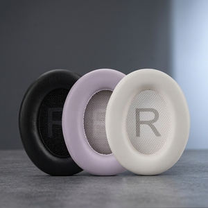 Almohadillas de Repuesto para Auriculares <span class=keywords><strong>QCY</strong></span> H3 PRO H3PRO, Almohadillas de Cuero Proteico con Aislamiento de Ruido Adaptativo <span class=keywords><strong>ANC</strong></span> - Product Image 1