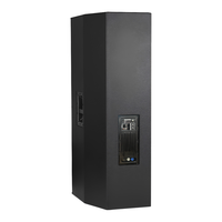 Haut-parleur à double actuateur de 15 pouces, pleine gamme, 700 W, 4,0 ohms, enceinte en bois