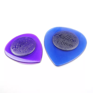 Plettri per chitarra a forma di goccia <span class=keywords><strong>Alice</strong></span> all'ingrosso 1mm/2mm/3mm chitarriplettri per PC trasparenti e durevoli trasparenti - Product Image 6