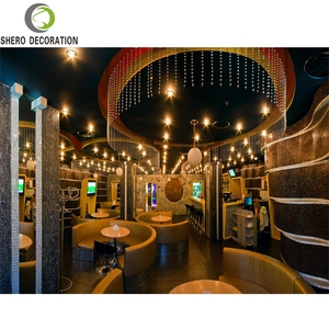 ไนท์บาร์กระจกดิสเพลย์ตู้โชว์ไฟ LED ชุดเฟอร์นิเจอร์บาร์กลางคืน KTV ปาร์ตี้ไนท์คลับเฟอร์นิเจอร์สำหรับขาย - Product Image 2