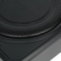 Basse Pure 12v Ultra-mince voiture Audio modifié 10 pouces siège électrique haut-parleur fermé voiture caisson de basses
